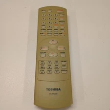 Toshiba DC-FN20S Remote Control Wireless Portable Infrared TV/DVD Gray Beige