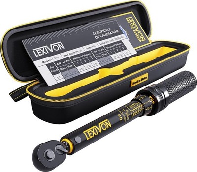 Bike Torque Wrench 1/4in Drive 2-26Nm Dual Direction Click Type 72 Tooth Portabl