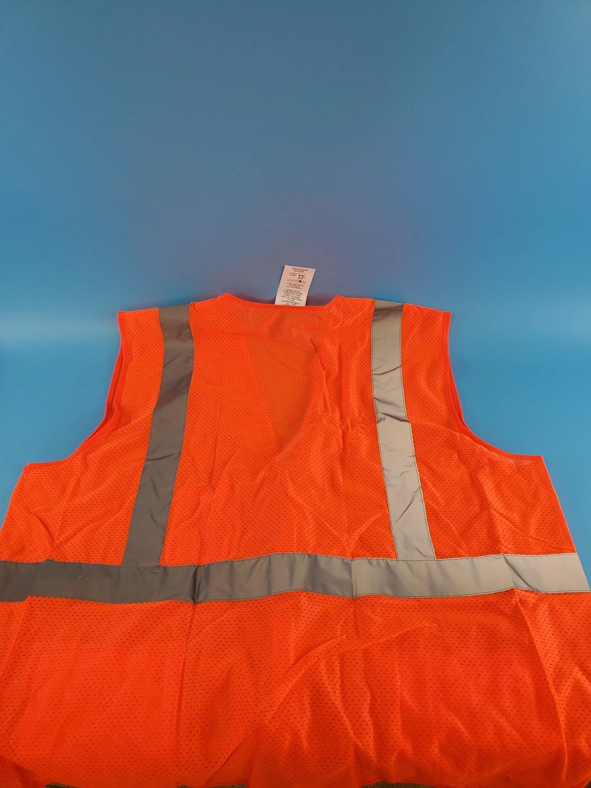Lot of 10 IRONWEAR SAFETY VEST 1284FR-O Size-4XL, 5-POCKET HI VISIBILITY - product detail image 4