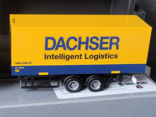 Scania CR20 Dachser Intelligent Logistics 7,82m tandemowa walizka wymienna 958134 nowa - Zdjęcie 5 z 9
