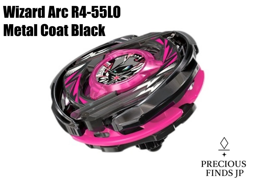 Beyblade X CX-00 Wizard Arc R4-55LO Metal Coat Black | eBay