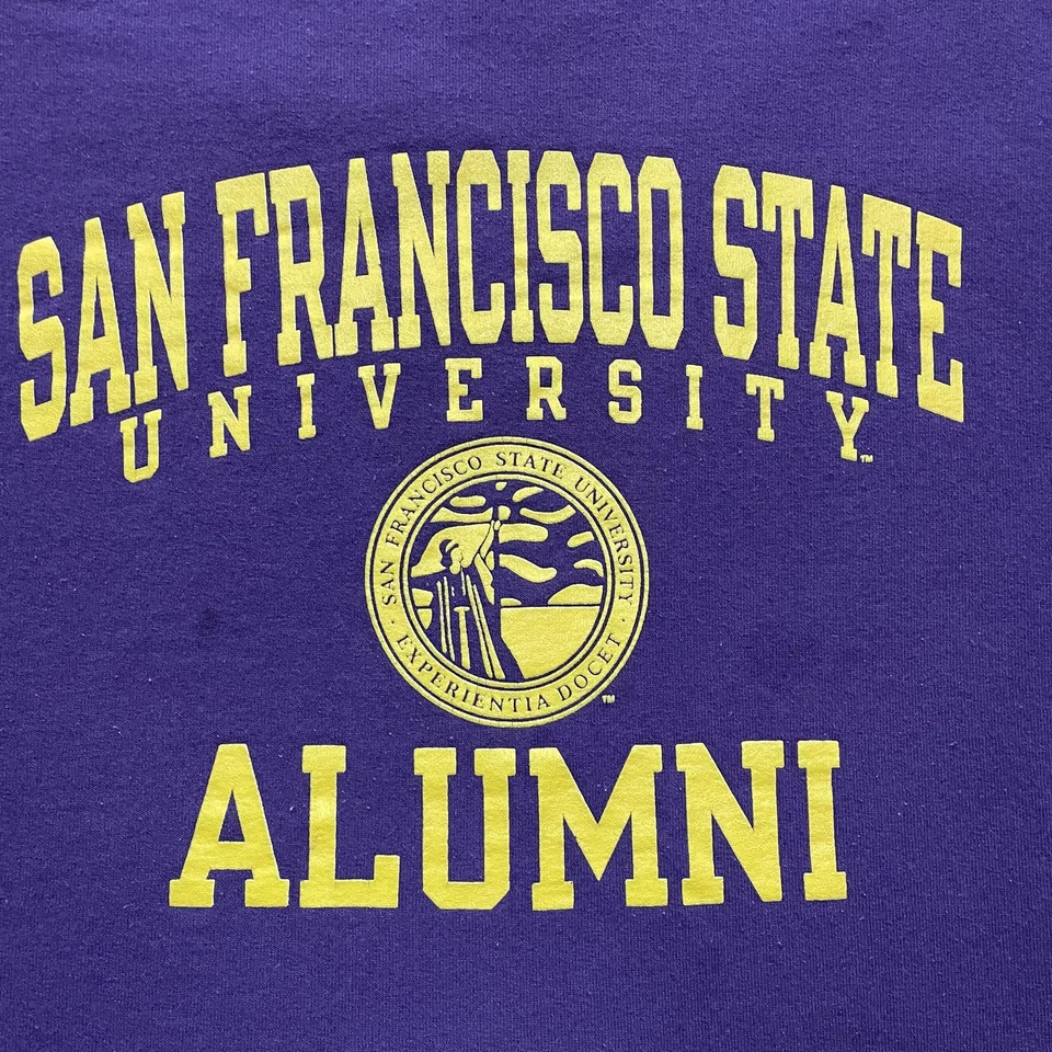 Sudadera De Colección San Francisco State Hombres XL Alumni Champion University College Foto 2 de 4