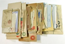 GB QV, EDVII, GV, GVI, QEII x 145 Stationery Registered, Envelopes, Lettercards.