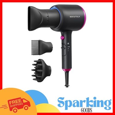Ionic Hair Dryer with 3 Attachments: Fast Drying & Frizz Control for All Styles!