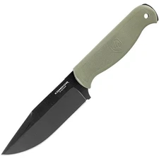 Condor Fighter Carbon Steel Fixed Blade Knife Army Green Handle CTK1831-4.9AGHC