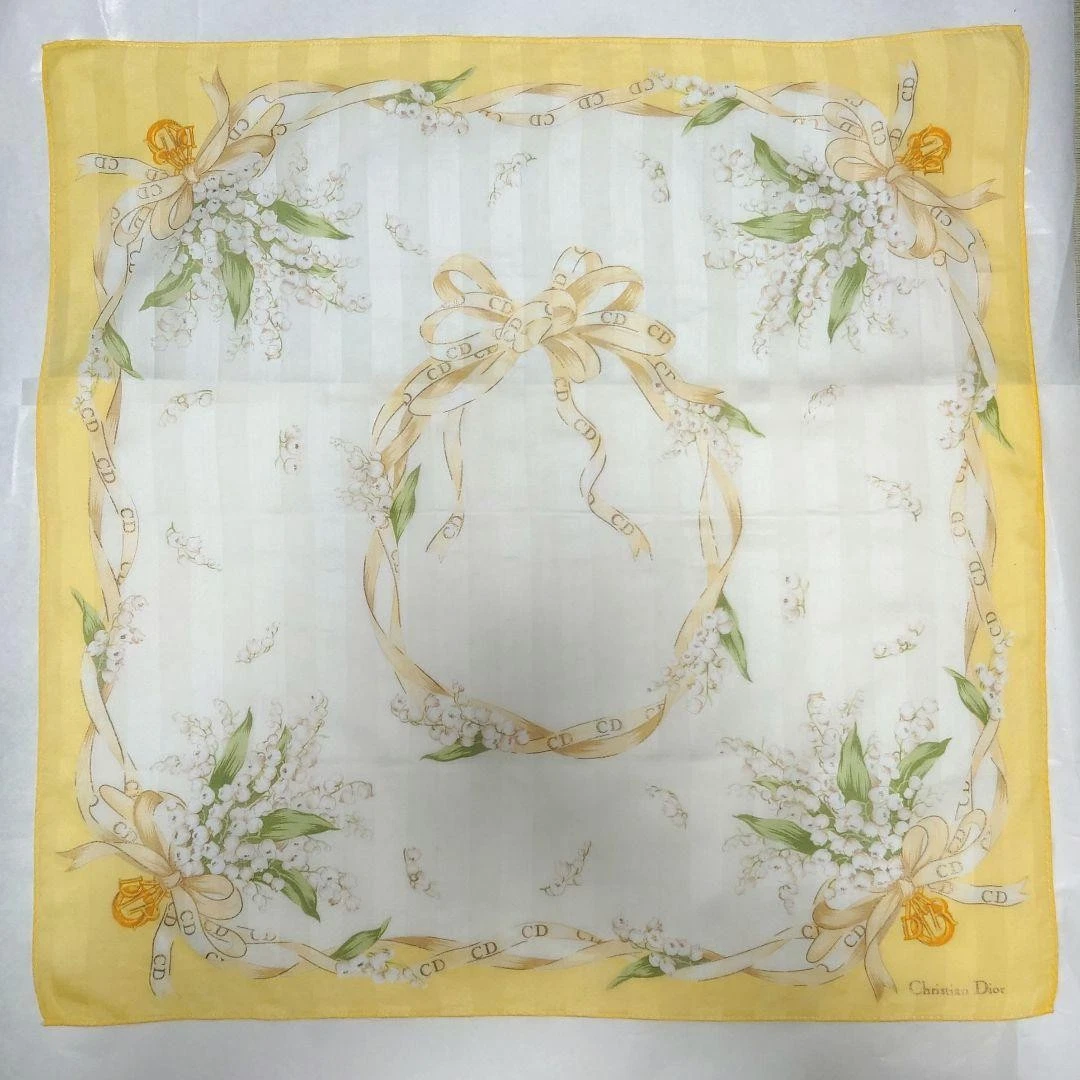 Mouchoir Christian Dior coton 45 cm 17