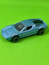 Vintage Tomy Tomica Maserati Merak SS Pocket Car Japan Light Blue 1/62 Diecast