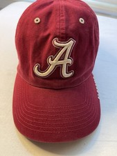 47 Brand Alabama Crimson Tide Red A Logo Adjustable Hat Cap Official