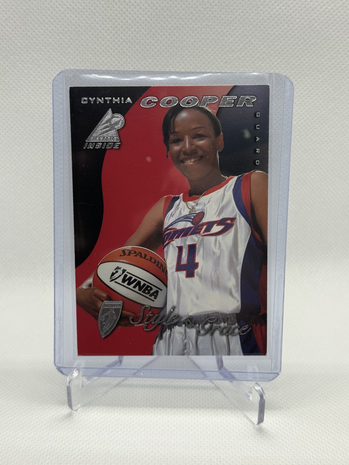 1997 Pinnacle Inside WNBA - Cynthia Cooper - (RC) Style and Grace