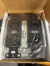 RDL DDB-BN22 2x2 Wall-Mounted Bi-Directional Mic/Line Dante Interface/Black