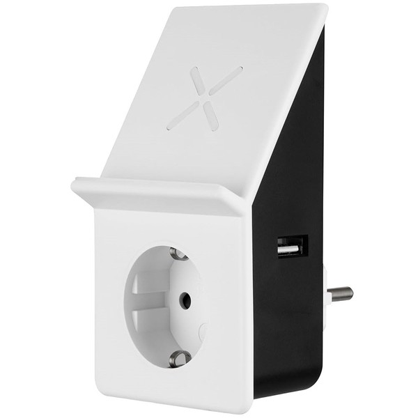 REV Kabelloses LadegeräT Wireless Charger USB Steckdose Induktion Ladestation-image