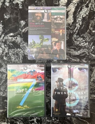 NEW! Art 21 - Art in the Twenty First Century DVD sets 1 to 6 + 7 + 8      !