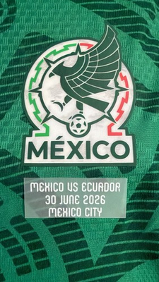 #ad #ad Mexico vs Ecuador Official Authentic Match Details $25.00