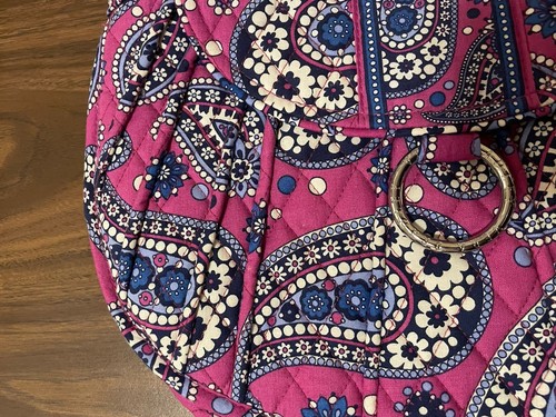 Vera Bradley Saddle Up - Boysenberry - Handtasche Schulter Umhängetasche ZURÜCKGENOMMEN - Bild 3 von 16