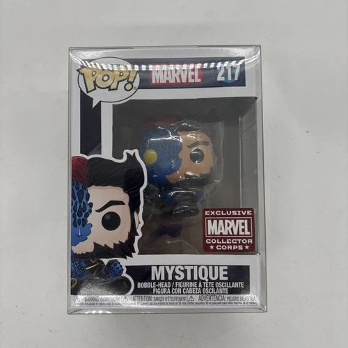 Funko Pop! Vinilo: Protector Mystique Marvel Collectors Corp (exclusivo) #217