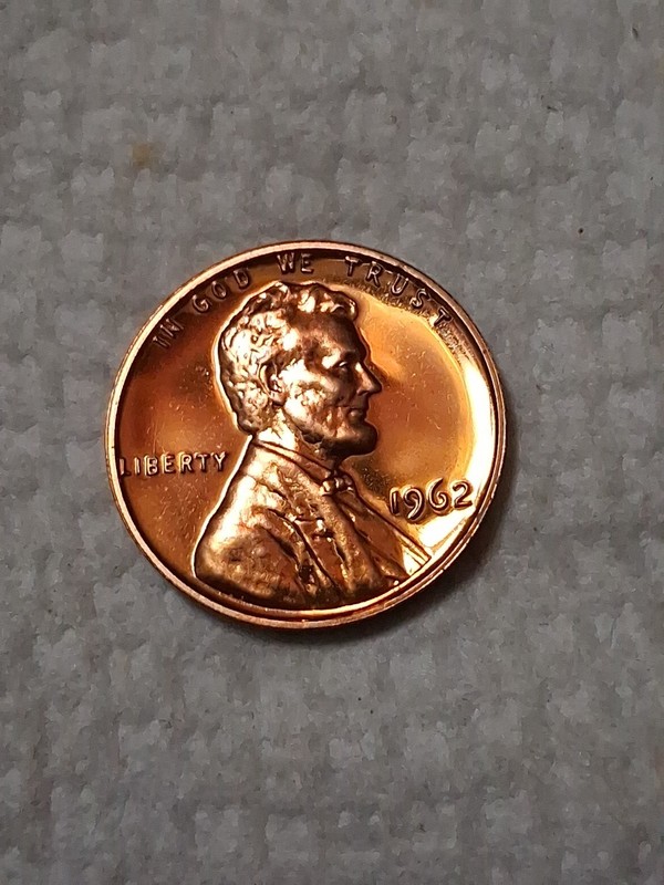 1962 Lincoln Memorial Cent In Gem Proof Condition. #565