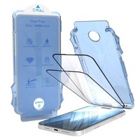 2X Displayschutz FüR Iphone 16 + Kameraschutz Mit Installationshilfe 9H Glas