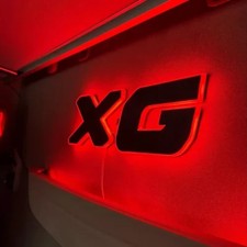 LED Mirror Board Sign Light Fits DAF XF XG Truck Cabin Logo 24V 12V