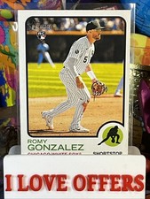 2022 Topps Heritage Rookie #164 Romy Gonzalez Chicago White Sox C Store More