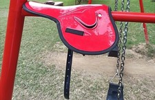 2 pcs Horse racing saddle, exercise saddle 12 inches 400 grams