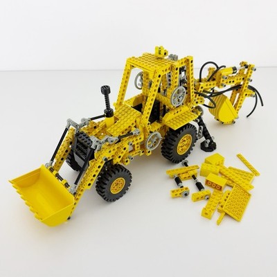 LEGO Technic 8862 Schaufelbagger Backhoe Bagger Pneumatik Vintage Nicht geprüft