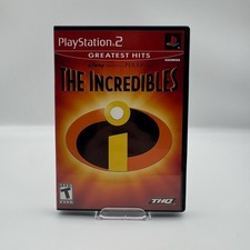 Disney The Incredibles GH Sony PlayStation 2 PS2 Refurbished 1 Year Warranty