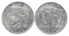 1922 & 1924 & Peace Silver Dollar $1 Bullion Collection Lot *880
