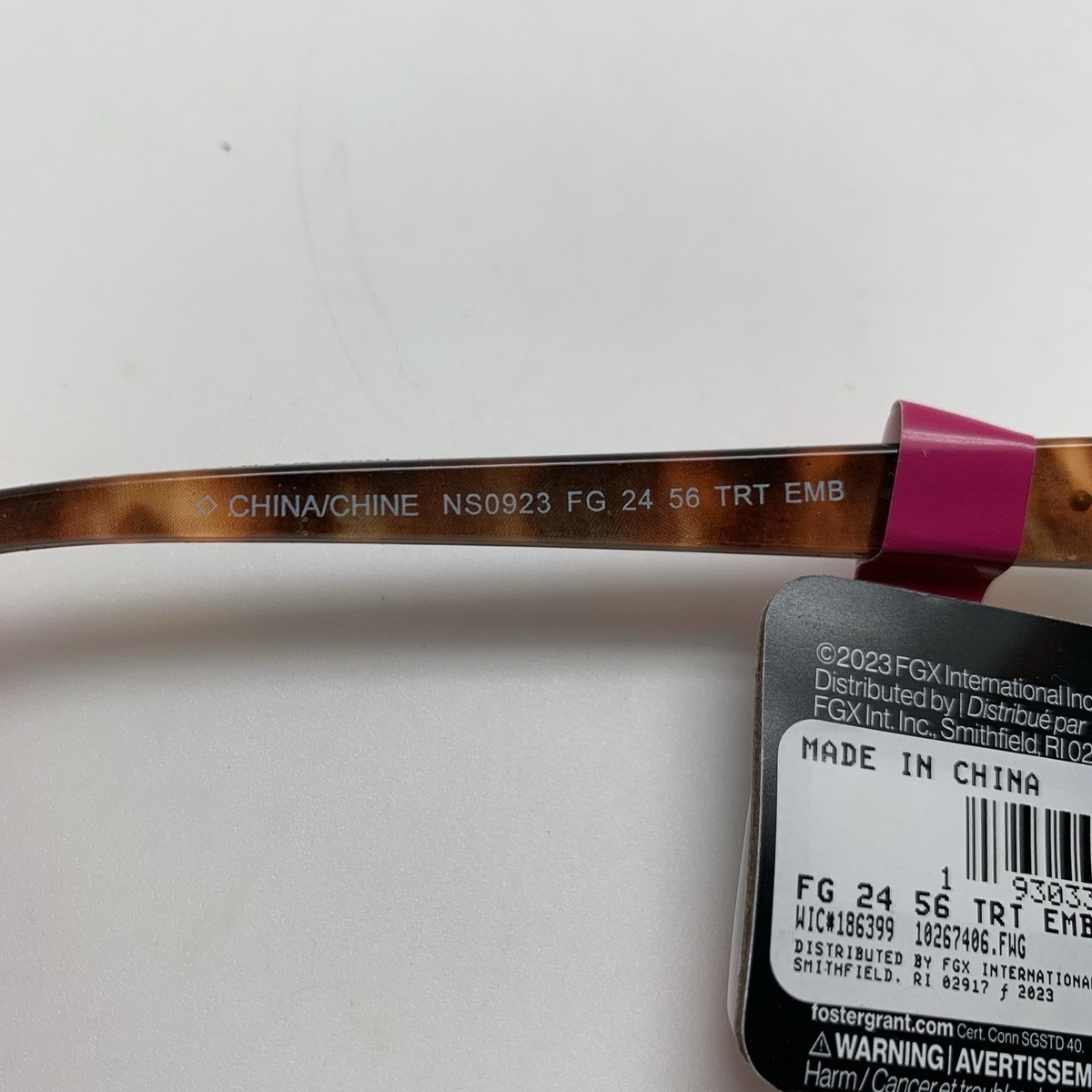 Foster Grant FG 24 56 TRT EMB Fashion Sunglasses CAT.3 r50 UK/CA