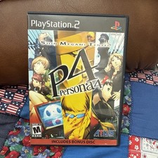 ATLUS Shin Megami Tensei: Persona 4 PS2 w/ Bonus Disc & Manual ( Excellent )
