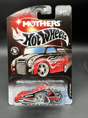 #ad 2008 Hot Wheels MOTHERS WAX RED SCORCHIN SCOOTER Lil#x27; Bit Foosed MOTORCYCLE look $9.99
