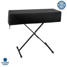 Waterproof 61-Key Digital Piano Keyboard Cover with Music Stand  Adjustable Fit
