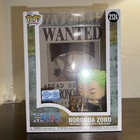 Funko - One Piece - Roronoa Zoro Wanted Poster #2124 Funko Exclusive