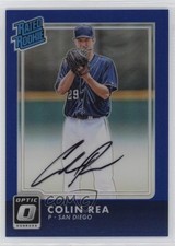 2016 Panini Donruss Optic Rated Rookies Auto Blue /75 Colin Rea #171 Auto r9d