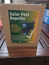 Solar Pest Repeller Repels Birds, Rats, Mice, Squirrels, Deer, Foxes No Batterie