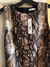Alice and Olivia Snake Dress Size 8 and Size 10