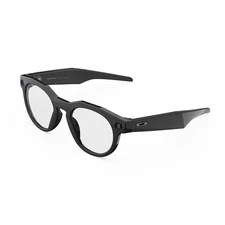 Oakley Meta HSTN Smart Glasses Clear Lenses - Prizm Black