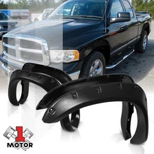Textured Pocket Riveted Wheel Fender Flares for 02-09 Dodge Ram 1500/2500/3500