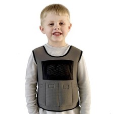 Weighted Vest for Kids - Adjustable Compression Vest for Children with Sensor...