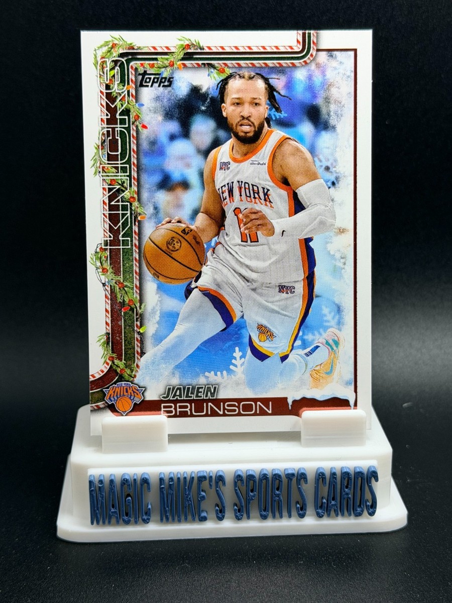 Jalen Brunson Image Variation SSP 2025-26 Topps Holiday #SSV-SC