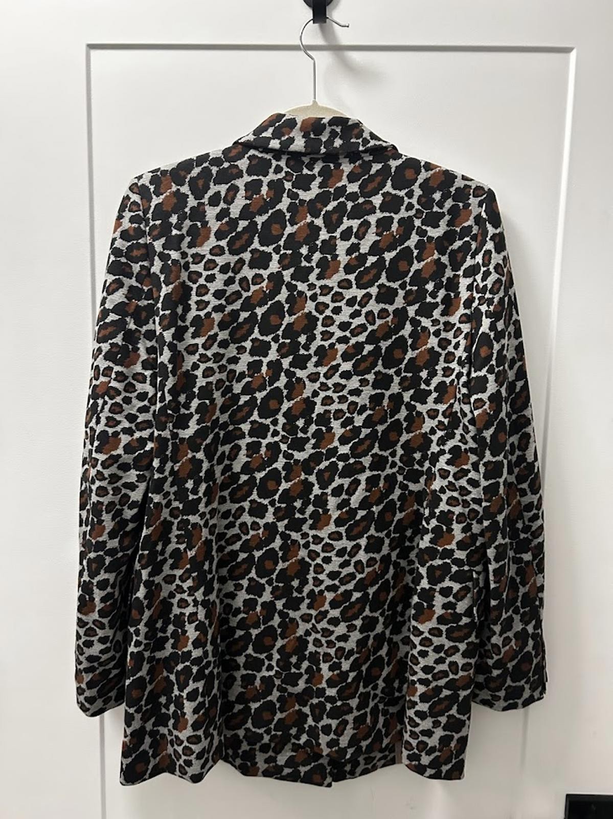 Marella Leopard Print Double Breasted Blazer Busi… - image 2