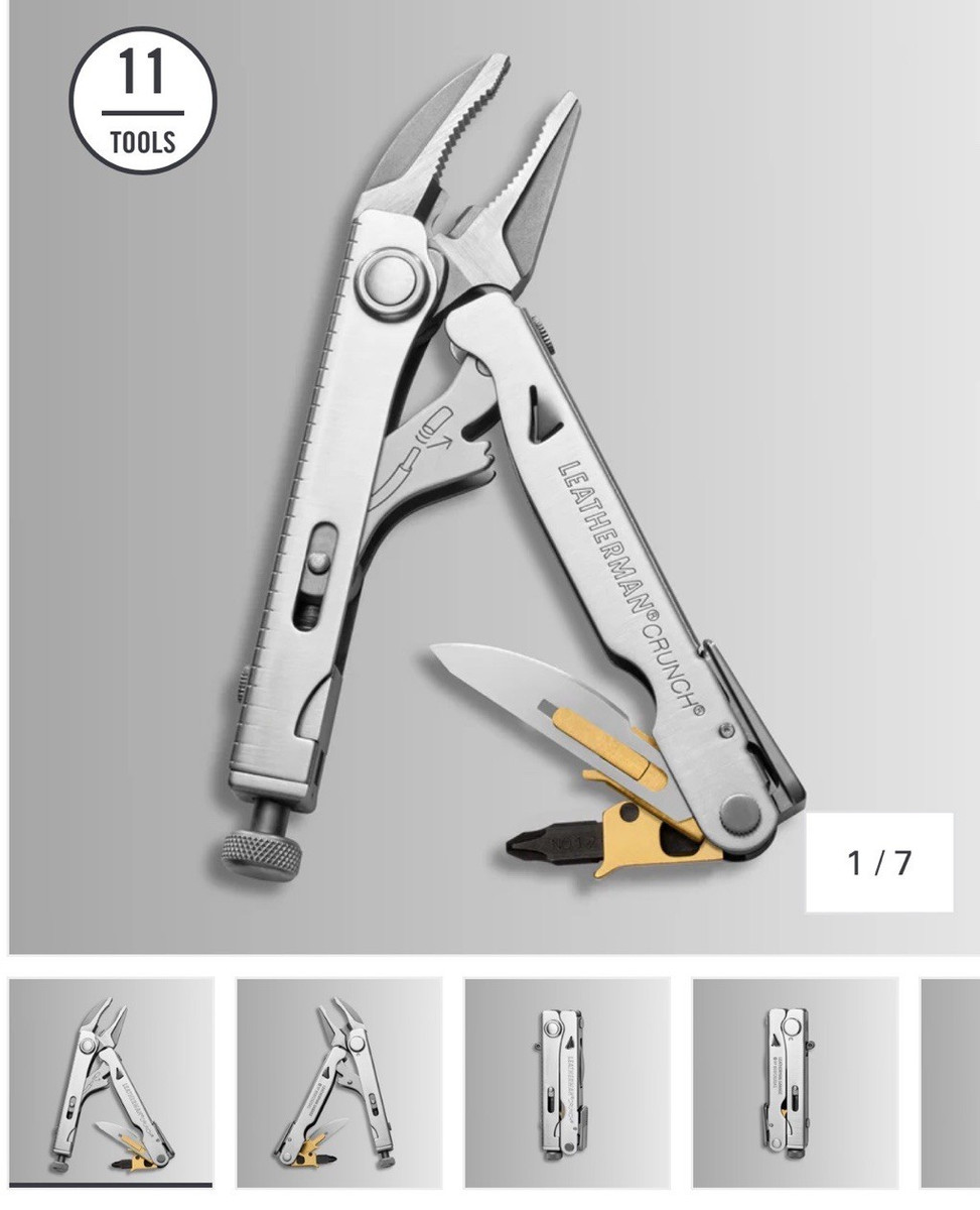 Leatherman Crunch Stainless Steel Multi-Tool - 68010201K for sale
