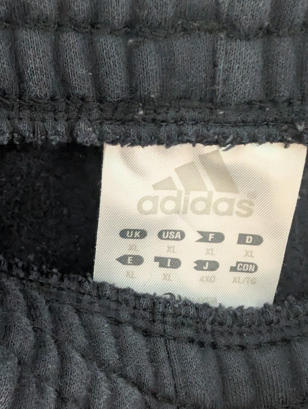 Vintage Adidas Track Pants Mens XL Navy Soccer Y2K 2004 Drawstring Rare image 7