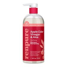 Apple Cider Vinegar  Aloe Shampoo, PlantBased   Clarifies, Removes Residue a...