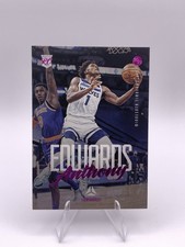 2020-21 Panini Chronicles Anthony Edwards Rookie Luminance Pink Timberwolves