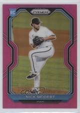 2021 Panini Prizm Tier III Pink Prizm Nick Neidert #231 3g6