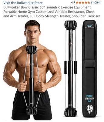 Bullworker  Bow Classic - Isometric Exercise System BRAND NEW! Deal Ending Soon!