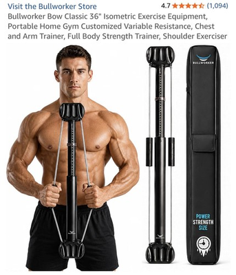 #ad Bullworker® Bow Classic Isometric Exercise System BRAND NEW Deal Ending Soon $169.95