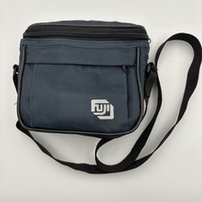 Vintage Fuji 90's Camera Bag With Adjustable Strap And Exterior Pocket Blue