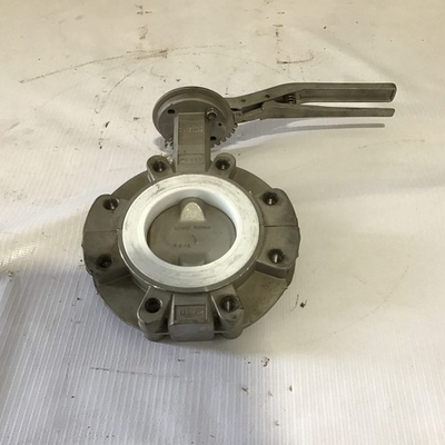 #ad Swiss Fluid DN100PN16 S16 Butterfly Valve Stainless Steel 16Bar @ 20°C  $229.99