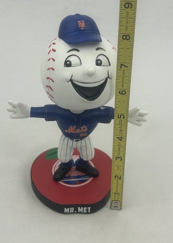 RARE Mr. Met New York Mets Bobblehead Large Head Legends Of The Diamond Ltd Ed - Picture 21 of 24